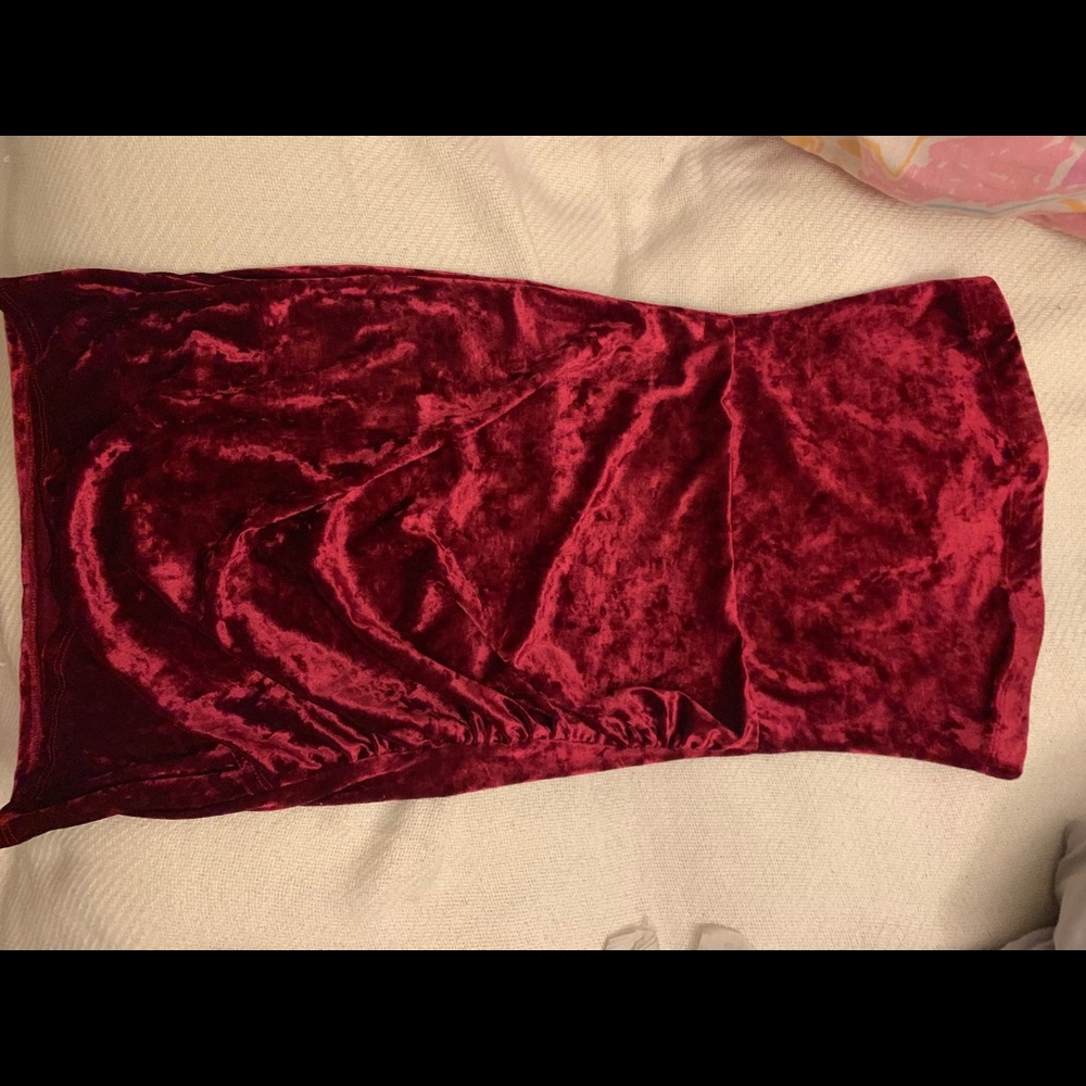 Fashion nova strapless dress